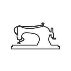 sewing machine tailor icon vector illustration design
