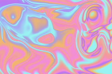 An abstract psychedelic iridescent background image.