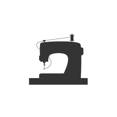 sewing machine tailor icon vector illustration design