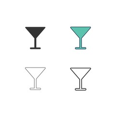 wine glass icon vector illustration design