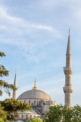 Fototapeta na wymiar Santa Sofia Cathedral in Istambul, Turkey