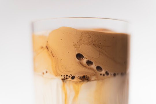 Layered Iced Coffee Whipped Macro