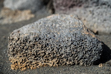 close up of a stone