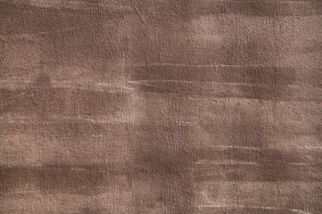 Wall grunge dark brown concrete with light background.Dirty,dust wall panel concrete black board texture and splash brush stroke for architecture and interior or abstract background.