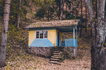 Mountain cabin in Eastern Serbia, Tupavica. Hiking concept