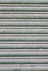 Street Metalic curtain of the city