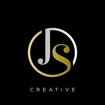 js luxury logo for company