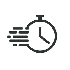 time line icon, vector illustration