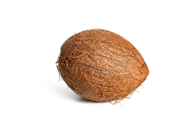 Coconut isolated on a white background