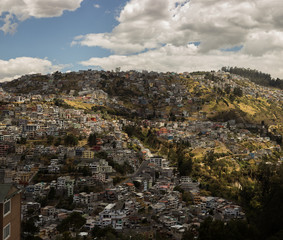 Panoramic View City Latin American