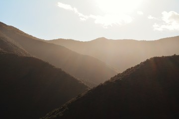 Sunset in Montseny