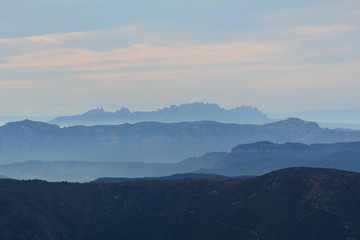 Top mountains in Montseny
