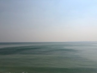 sea ​​beach with horizon view