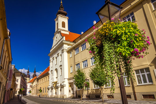 St. Anne's Church in Trnava town, Slovakia, Europe.