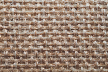 Woven texture. fabric fibers. textile material close up