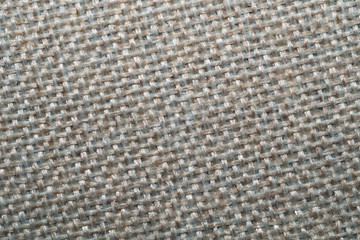 Woven texture. fabric fibers. textile material close up