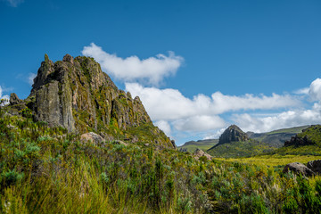 Beautiful scenery at Aberdare Ranges national Park Kenya