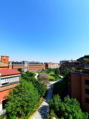 Obraz premium view of the city of vilnius