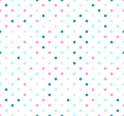 seamless repetitive soft colored dots texture