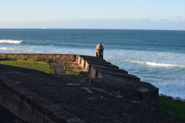 Sunset over San Juan, Puerto Rico