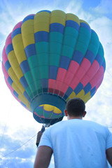 Baloon boy at baloon event (Connecticut, USA)