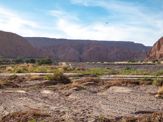 San Pedro de Atacama, Chile; landscape on the outskirts of town