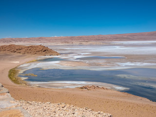 San Pedro de Atacama, Chile; landscape on the outskirts of town