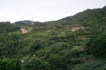 Sunset landscape of the MaoKong area