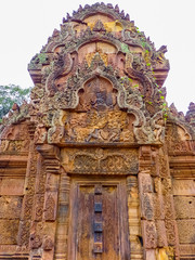 Banteay Srei Ruins Temple, Angkor, Siem Reap, Cambodia