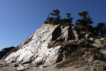 Beautiful landscape in Hehuan East Peak Trail