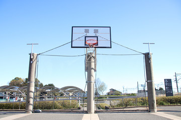 バスケットゴール　栃木県さくら市　氏家駅