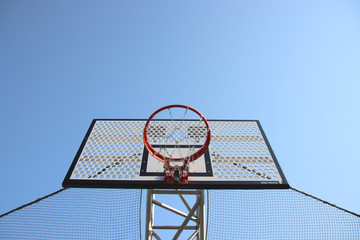 バスケットゴール　栃木県さくら市　氏家駅