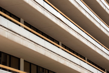 Obraz premium Nowoczesny budynek na zewnątrz