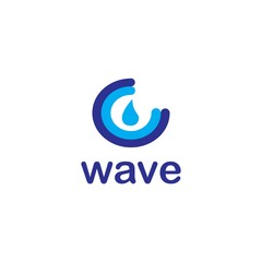 Wave Logo Vector and Symbol