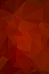 Abstract red geometric background for design