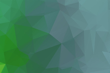 Obraz premium light Green geometric designs. Vector, multicolor geometric background