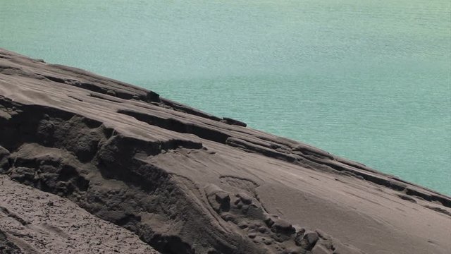Volcano erupting on Papua New guinea Rabaul 