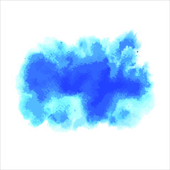 Vector paint splash abstract watercolor background.