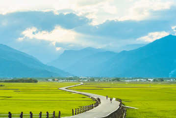 Heaven Road, Landscape of Chishang, Taitung