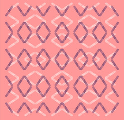 Fototapeta premium Geometric pattern print and embroidery graphic design vector art