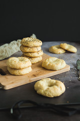 Homemade Sesame Seed Bagels 