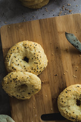 Homemade Sesame Seed Bagels 