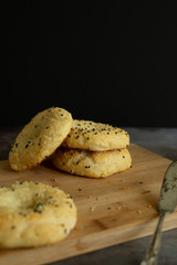 Homemade Sesame Seed Bagels 