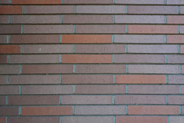 Orange brick wall texture background