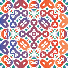 Decorative color ceramic talavera tiles.