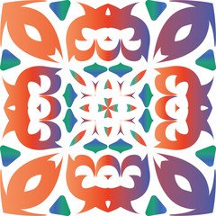 Antique talavera tiles patchwork.