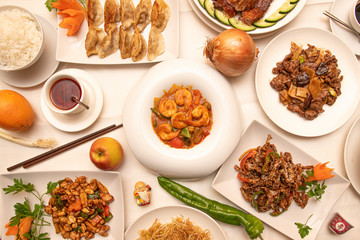 Chinese food dishes