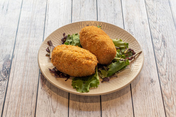 Croquettes plate