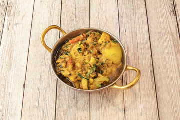 hindu vegetable mix dish