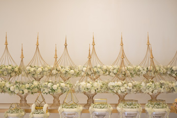 Tool for procession of the groom parents on wedding day in ceremony Thai